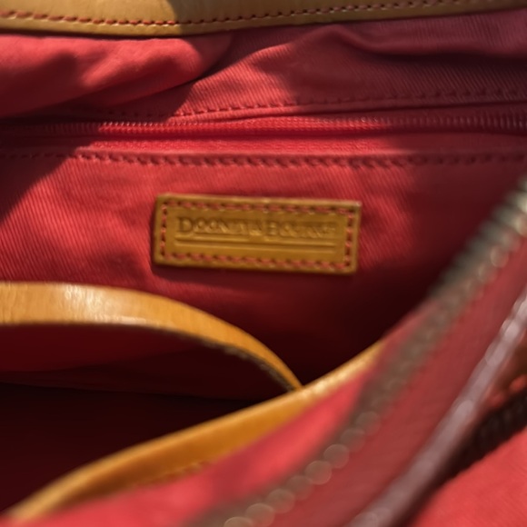 Dooney & Bourke small Logo Signature handbag denim & leather - Picture 5 of 14